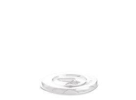 FLAT LID R-PET TRANSPARENT