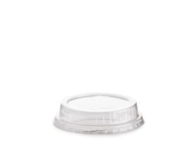 DOME LID R-PET TRANSPARENT