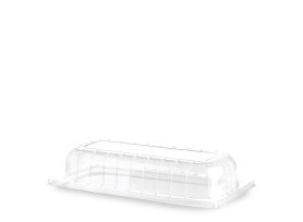 DOME LID R-PET TRANSPARENT