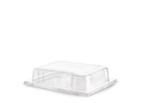 DOME LID R-PET TRANSPARENT