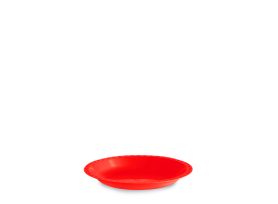 SOUP PLATE PP FULL COLOR RED