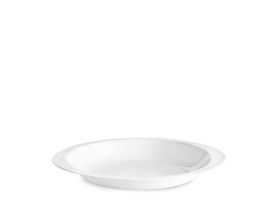 ASSIETTE FONDO PP BLANC COULEUR PLEIN