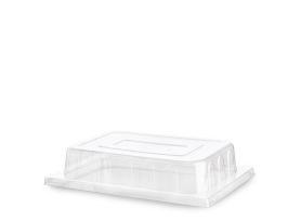 DOME LID R-PET TRANSPARENT