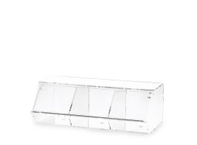 DISPENSADOR PARA GRANILLOS PMMA TRANSPARENTE