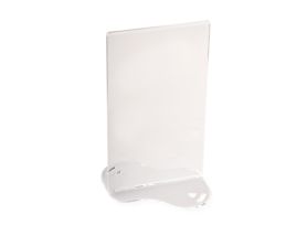 PORTAMENU PMMA TRANSPARENTE