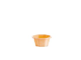 COUPE ECO BOY 100 cc COMPOSTABLE SAUMON COULEUR PLEIN