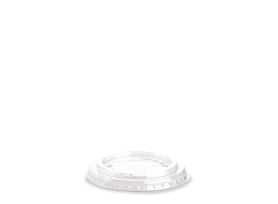 FLAT LID R-PET TRANSPARENT