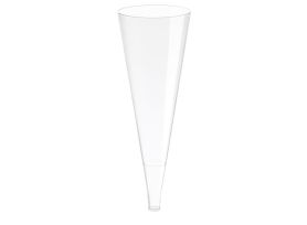 FLÛTE GOBLET  120 cc PS TRANSPARENT