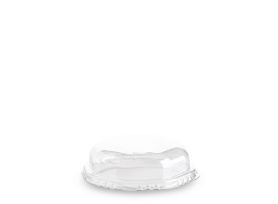 TAPA ALTA SIN AGUJERO R-PET TRANSPARENTE