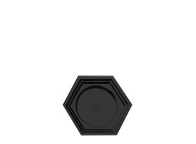 BANDEJA MIGNON PET NEGRO COLOR SÓLIDO
