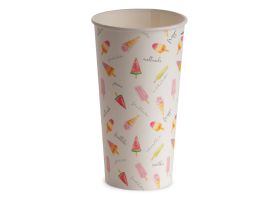 PAPER CUP 500 ml PAP-PE MATT  MADELINE