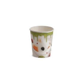 VASO DE PAPEL 7 oz PAP-PE OPACO  MILKY-L2