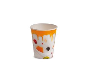 VASO DE PAPEL 8 oz PAP-PE OPACO MILKY