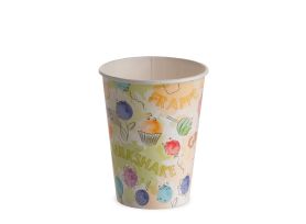 PAPER CUP 12 oz PAP-PE MATT FRUITSBALL