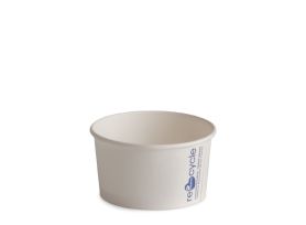 ICE CREAM PAPER CUP 90 cc PAP-PE MATT WHITE