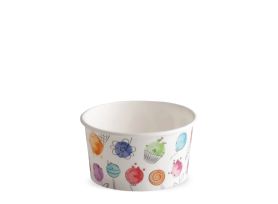 ICE CREAM PAPER CUP 90 cc PAP-PE MATT BALLOONS