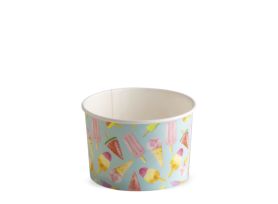 ICE CREAM PAPER CUP 120 cc PAP-PE MATT MADELINE