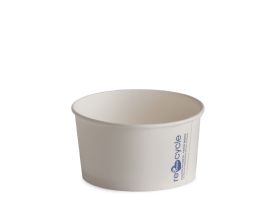 ICE CREAM PAPER CUP 170 cc PAP-PE MATT WHITE