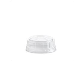 DOME LID STACKABLE PET TRANSPARENT FOR PAPER CUPS 170/190cc