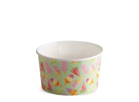 ICE CREAM PAPER CUP 190 cc PAP-PE MATT MADELINE