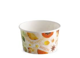 PAPPEISBECHER 250 cc PAP-PE MATT FRUITS & GO