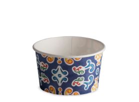 ICE CREAM PAPER CUP 250 cc PAP-PE MATT CAPRI