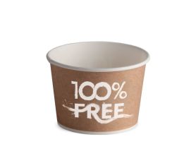 COPPA IN CARTA 290 cc PAP PE&PLA FREE OPACO HAVANA