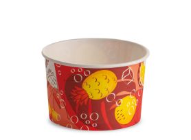 ICE CREAM PAPER CUP 370 cc PAP-PE MATT MARACAIBO