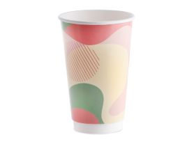 VASO TERMICO DOBLE PARED 16 oz PAP FLUFFY