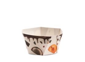 ICE CREAM PAPER CUP SPAVALDA 300 cc PAP-PE MATT MILKY