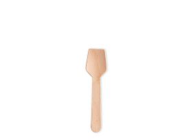 CUCHARITA CUADRADA DE MADERA PARA HELADO