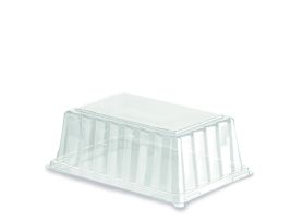 DOME LID R-PET TRANSPARENT