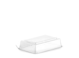 DOME LID R-PET TRANSPARENT