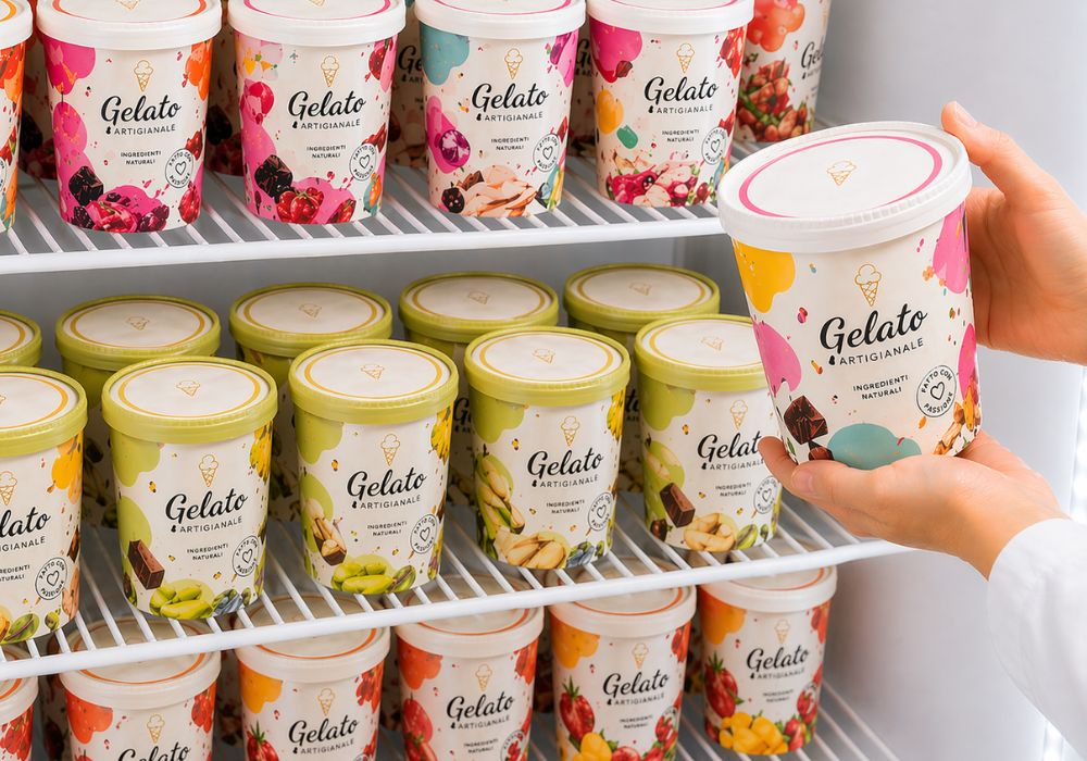 Barattoli con coperchio in carta, un packaging unico per tutti i tuoi gusti