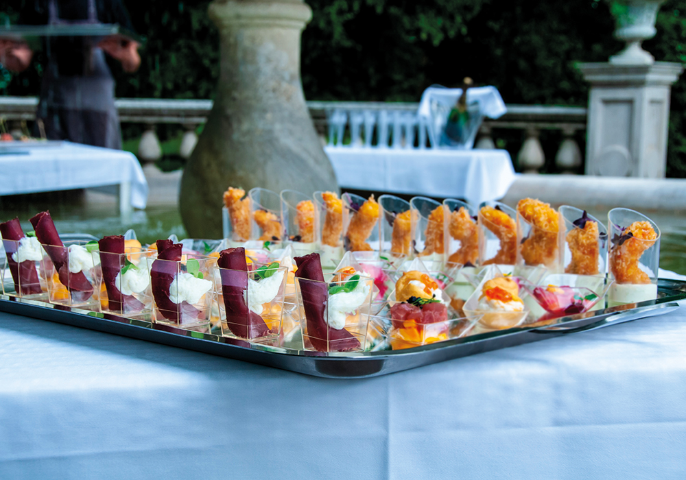 finger food su vassoio