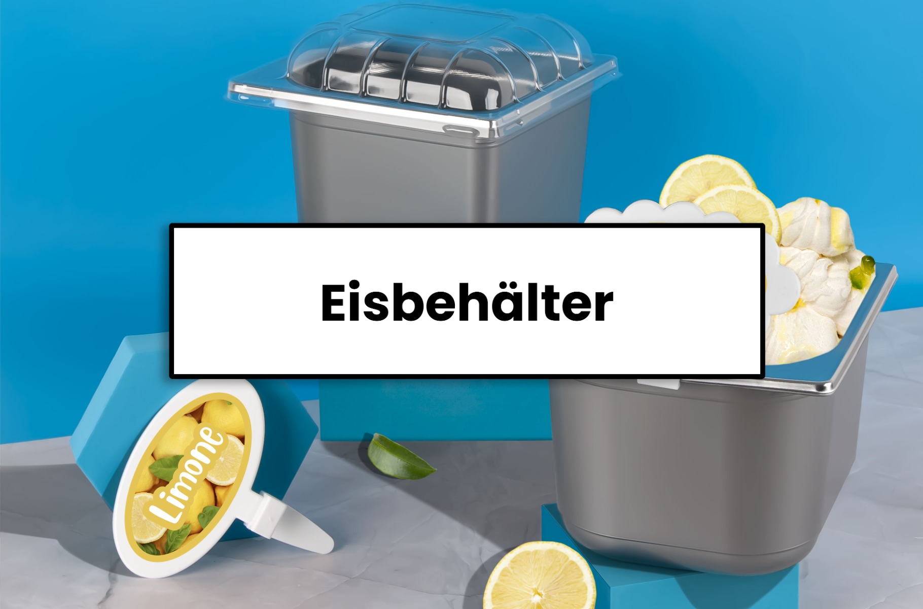 Eisbehälter und Eiswannen